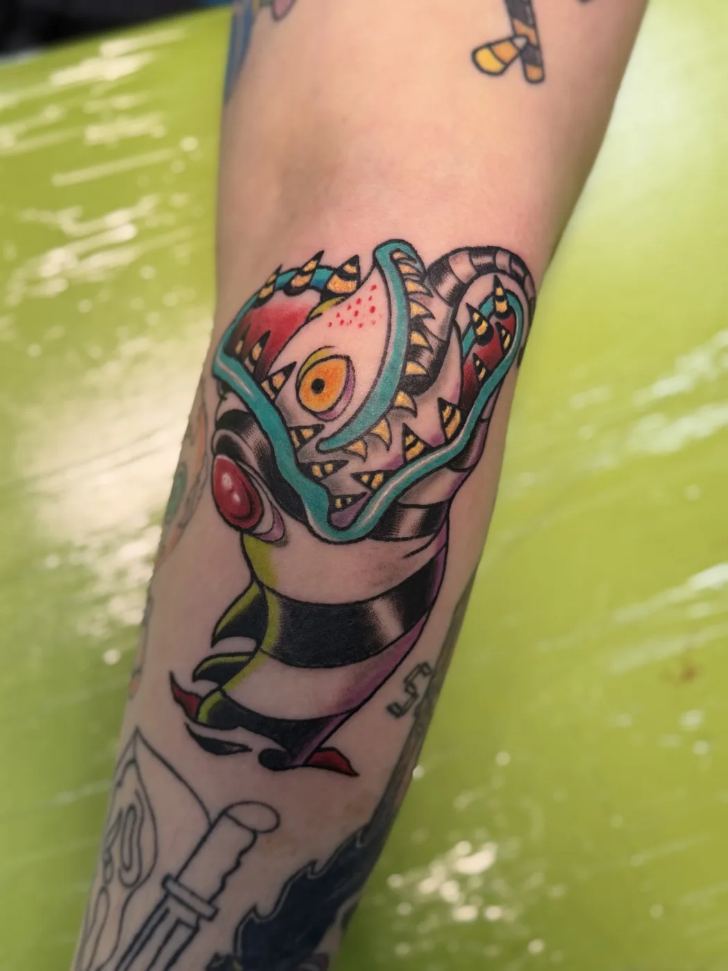 Cory tattoo work
