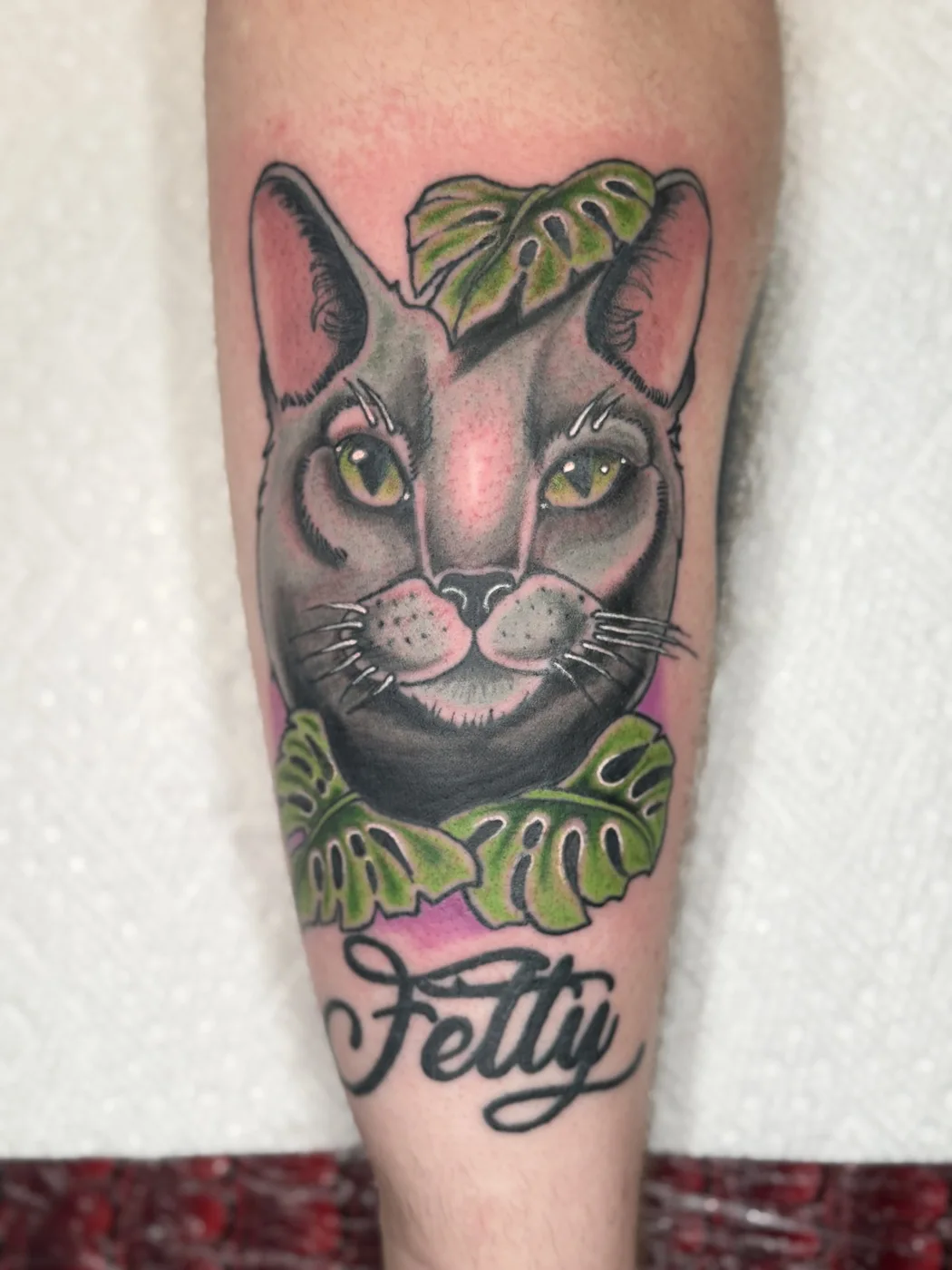 Cory tattoo work