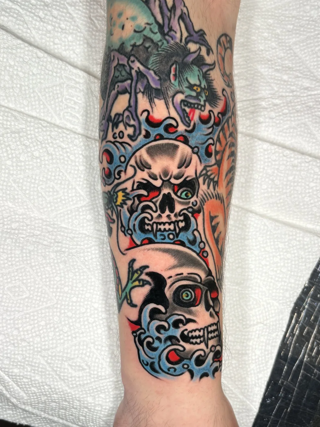 Noah tattoo work