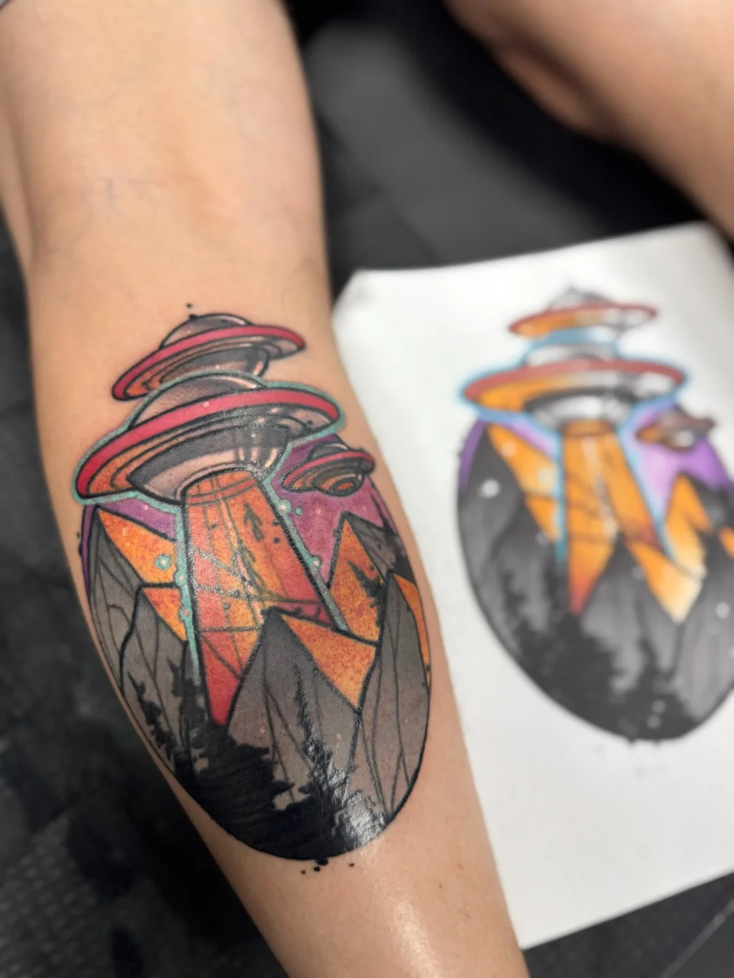 Teague tattoo work
