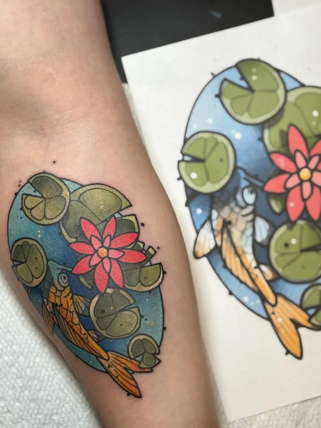 Teague tattoo work