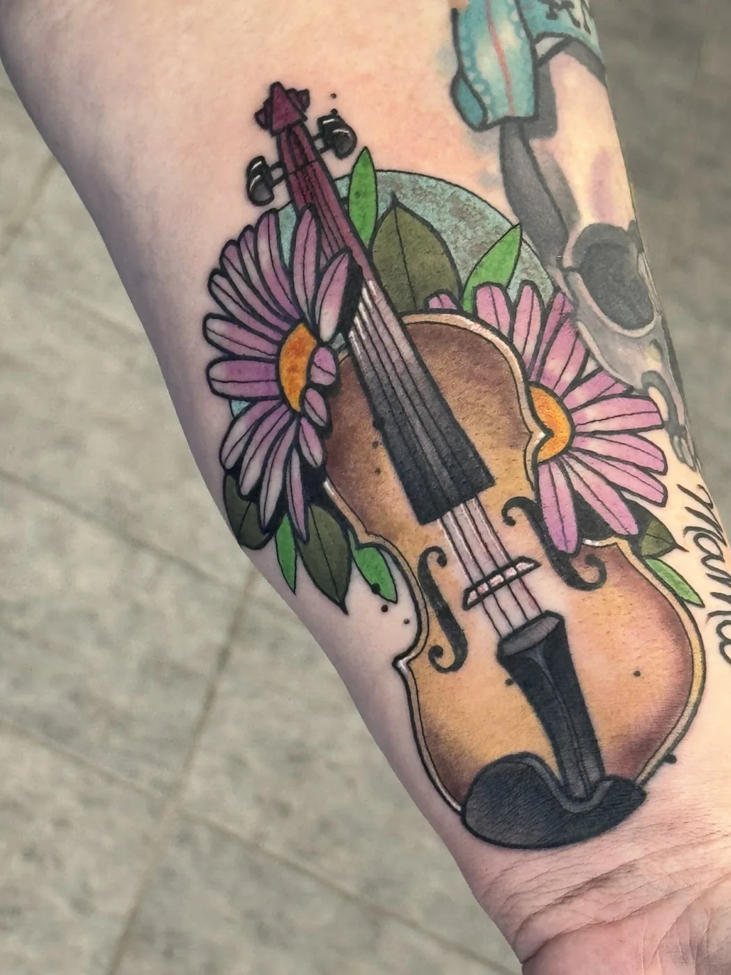 Teague tattoo work