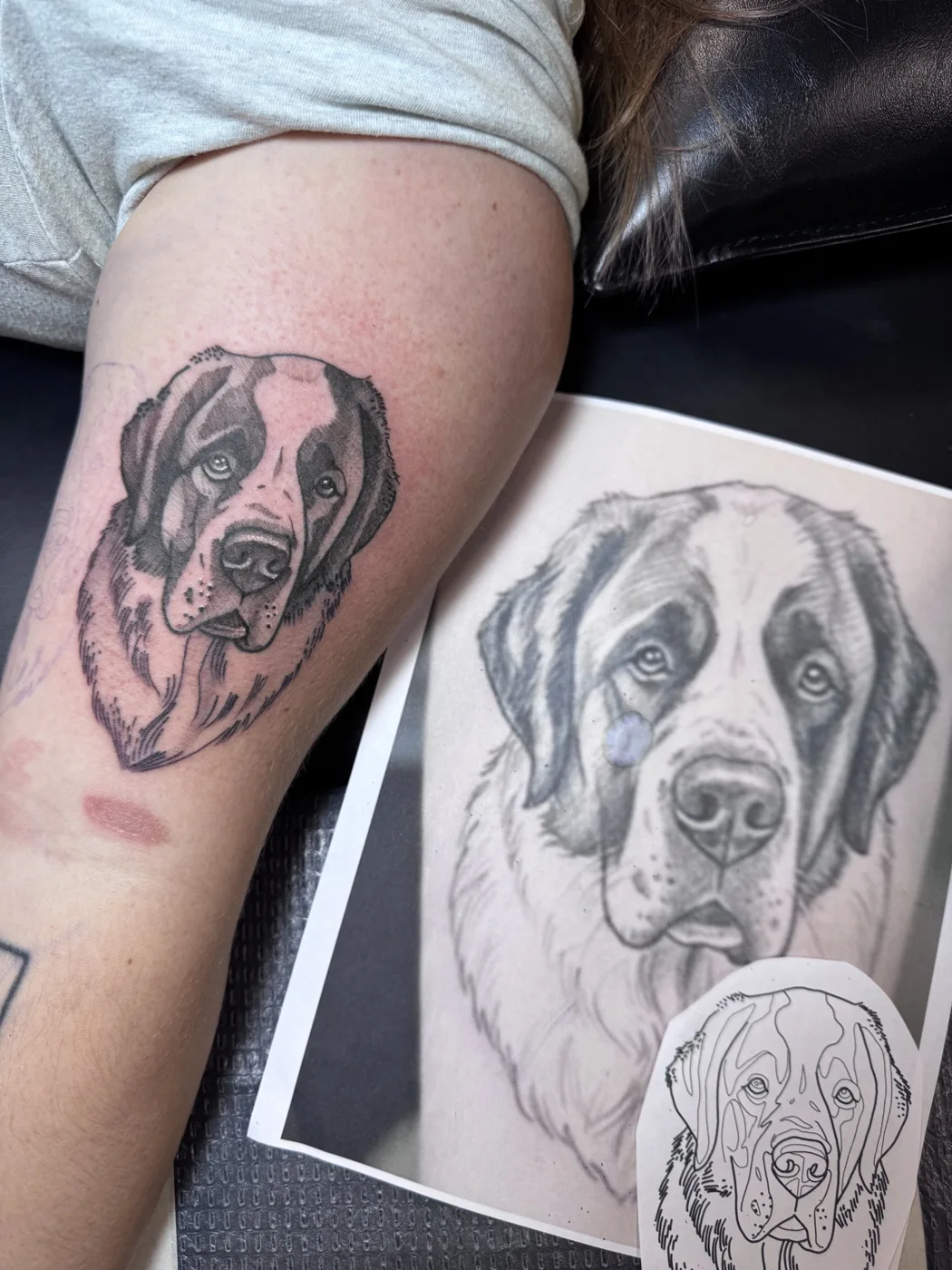 Teague tattoo work