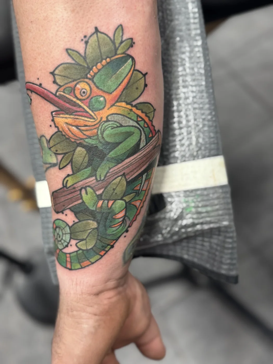 Teague tattoo work