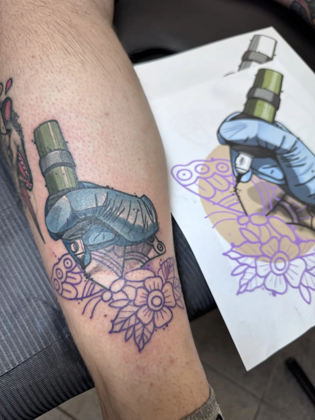Teague tattoo work