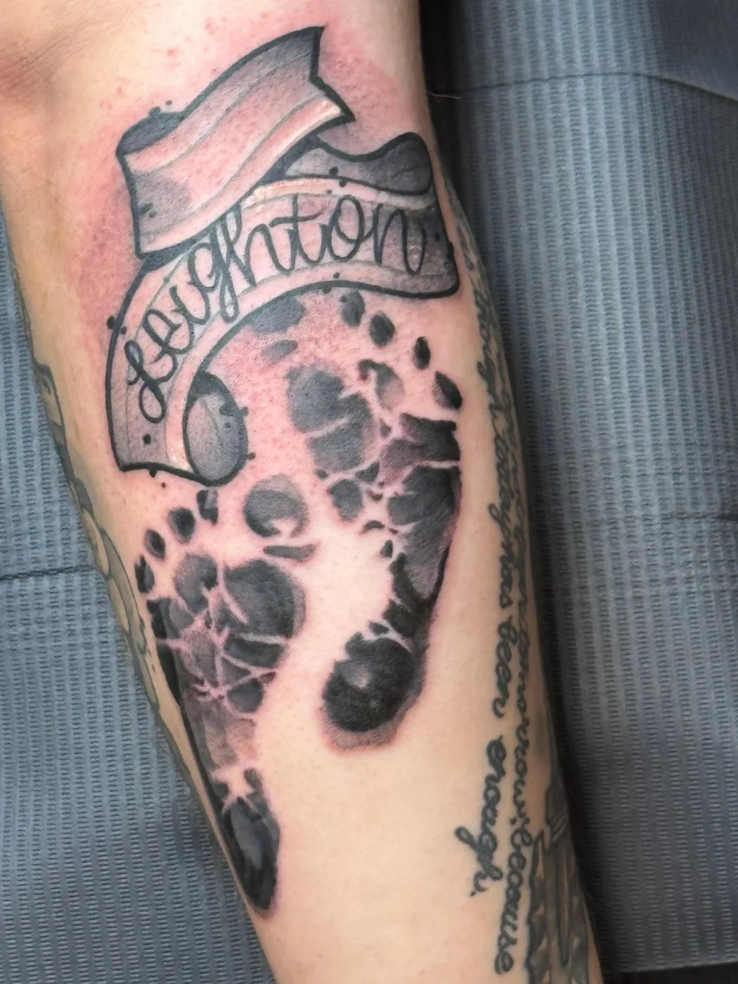 Teague tattoo work