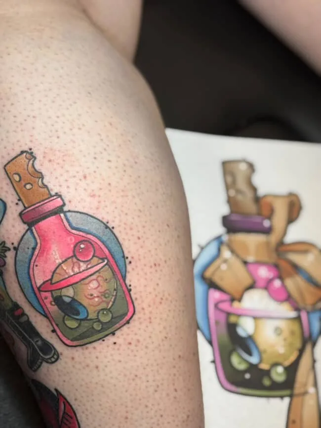 Teague tattoo work